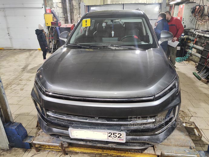 установка ГБО Альфа МS на Москвич 3 2024 г.в., 1.5 л, 136 л.с., с пробегом 4 760 км., миниВЗУ в лючке бензобака, датчик уровня газа, тороидальный баллон 54 литра в багажнике, в место докатки, Нижний Новгород, Дзержинск