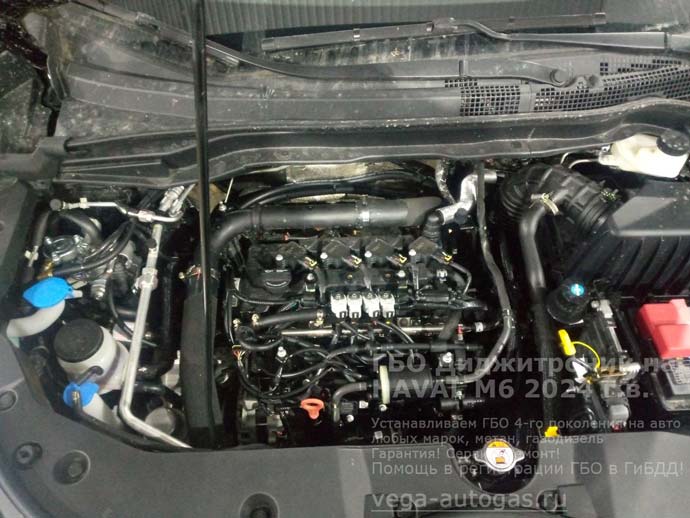 ГБО Диджитроник в подкапотном пространстве, установка на Хавейл М6, 2024 г.в., 1.5 л., 143 л.с., с пробегом 1 000 км., ВЗУ в лючке бензобака, тороидальный баллон 73 литра в багажнике, в нише для запасного колеса, Нижний Новгород, Дзержинск