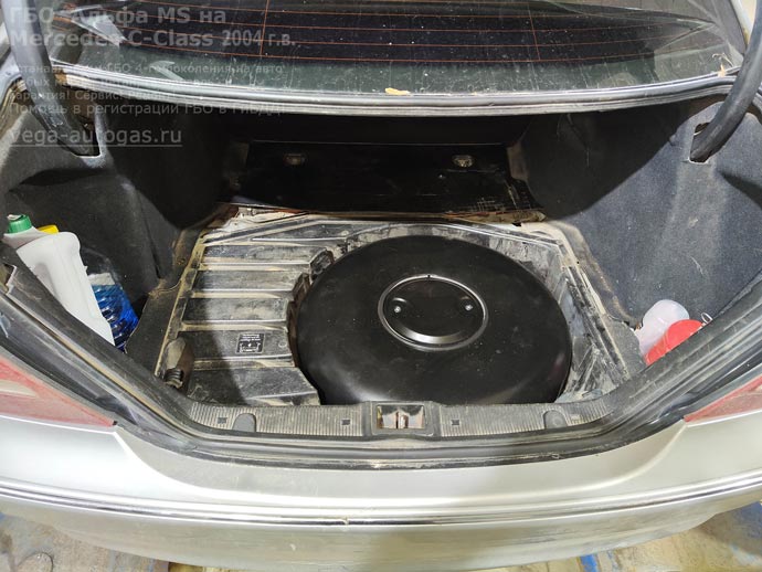 6 цилиндров! Газифицировали Mercedes C-Class C240 (Мерседес С-класс C240) 2004 г.в., 170 л.с., с пробегом 399 509 км., ГБО Альфа М/S.